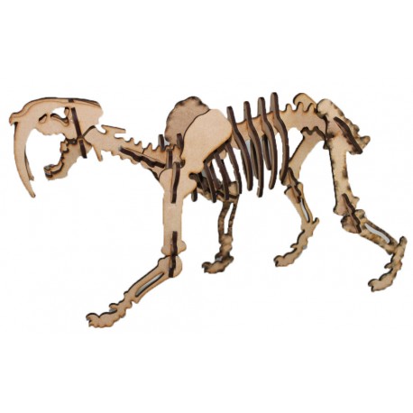 Sabertooth Tiger 3D Puzzle